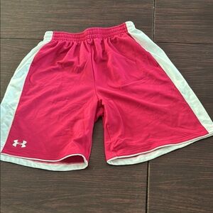 Under Armour Pink Athletic Shorts
